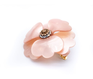 Заколка пион