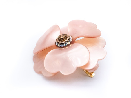 Заколка пион