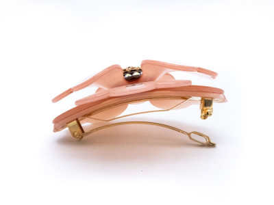 Заколка пион